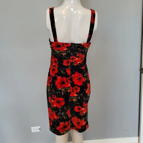 Bettie Page by Tatyana Glam Poppy Pencil Dress, VGUC, Size M - Picture 4 of 7